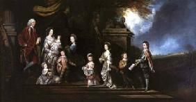 John 2nd Earl of Egmont (1711-1770) and His Family c.1770