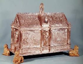 Reliquary chest of St. Macairius (d.1012) of Ghent 1616