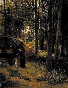 Spaziergang im Wald. 1881