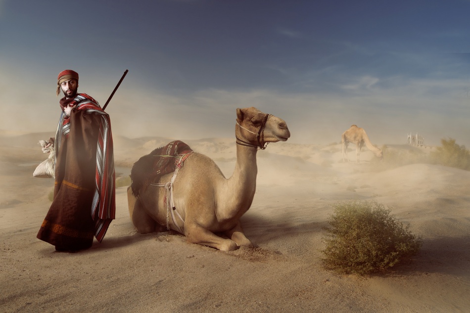 Leben in der Wüste von Hussain Buhligaha
