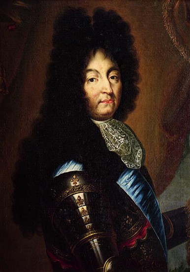Louis XIV (1638-1715) von Hyacinthe Rigaud