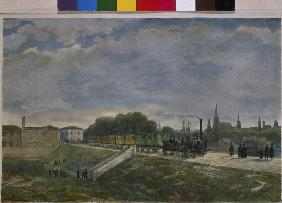 Die Eisenbahn in Wien (Nordbahn) 1837