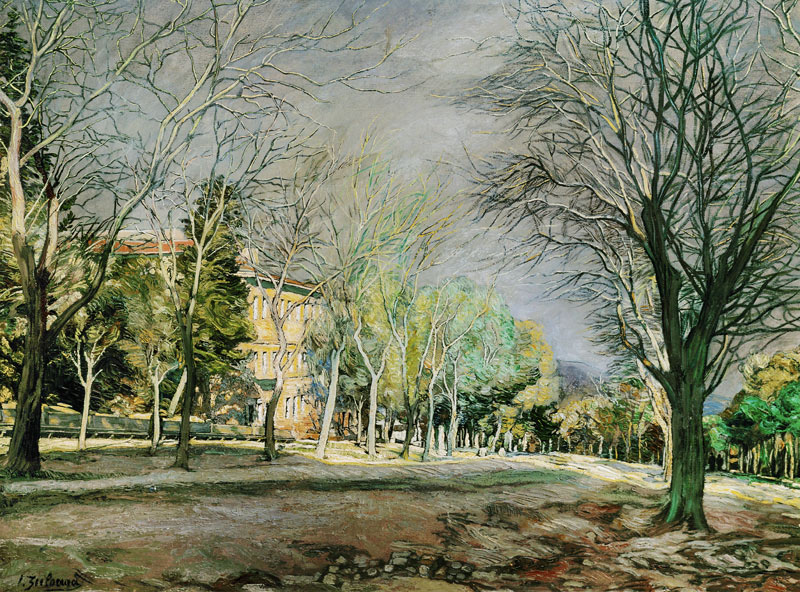 Landschaft beim Escorial von Ignazio Zuloaga