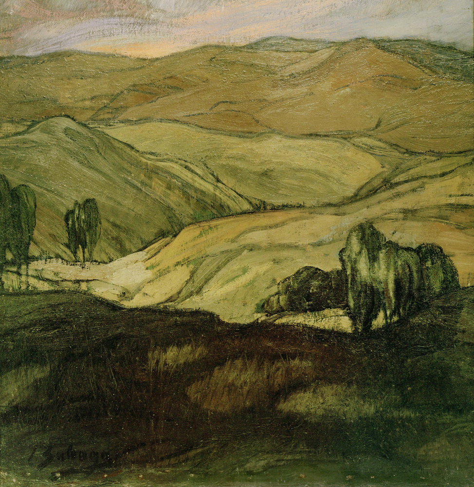Landschaft in Aragon von Ignazio Zuloaga