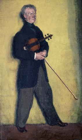 Portrait of the Violinist Larrapide 2010-01-28