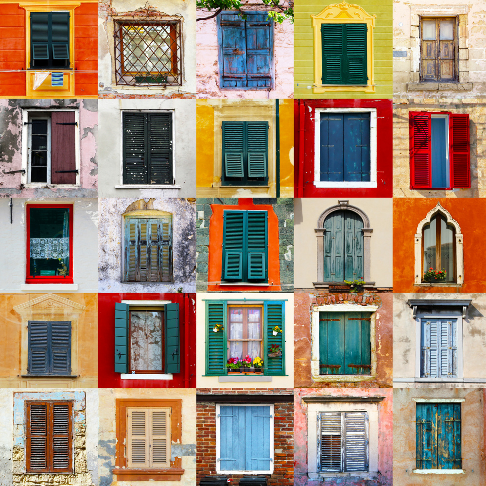 Fünfundzwanzig Fenster von Igor Shrayer