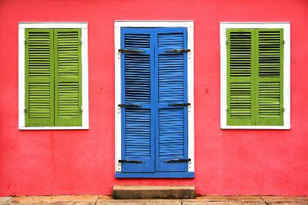 New Orleans Fenster und Türen XV