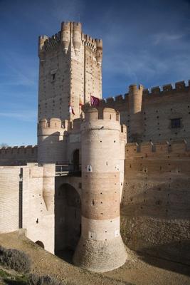 mota castle tower von Iñigo Quintanilla