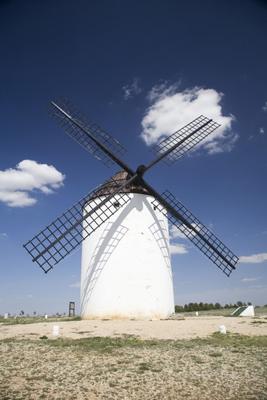 spanish mill with cloud von Iñigo Quintanilla