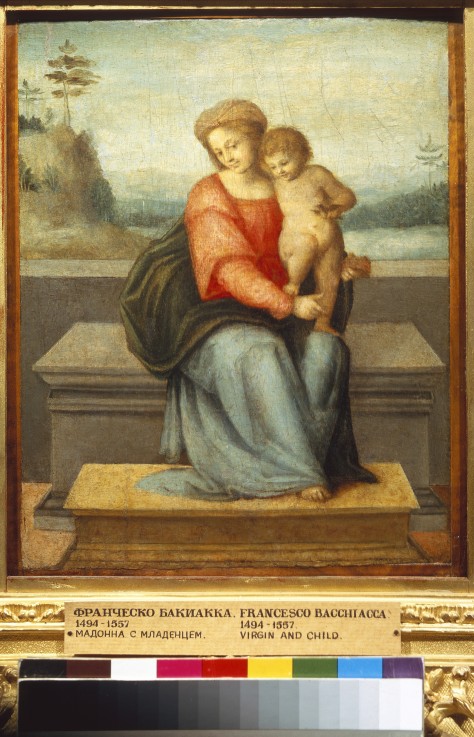 Madonna mit dem Kinde von Il Bacchiacca