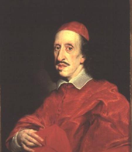 Portrait of Cardinal Leopold de Medici von Il Baciccio
