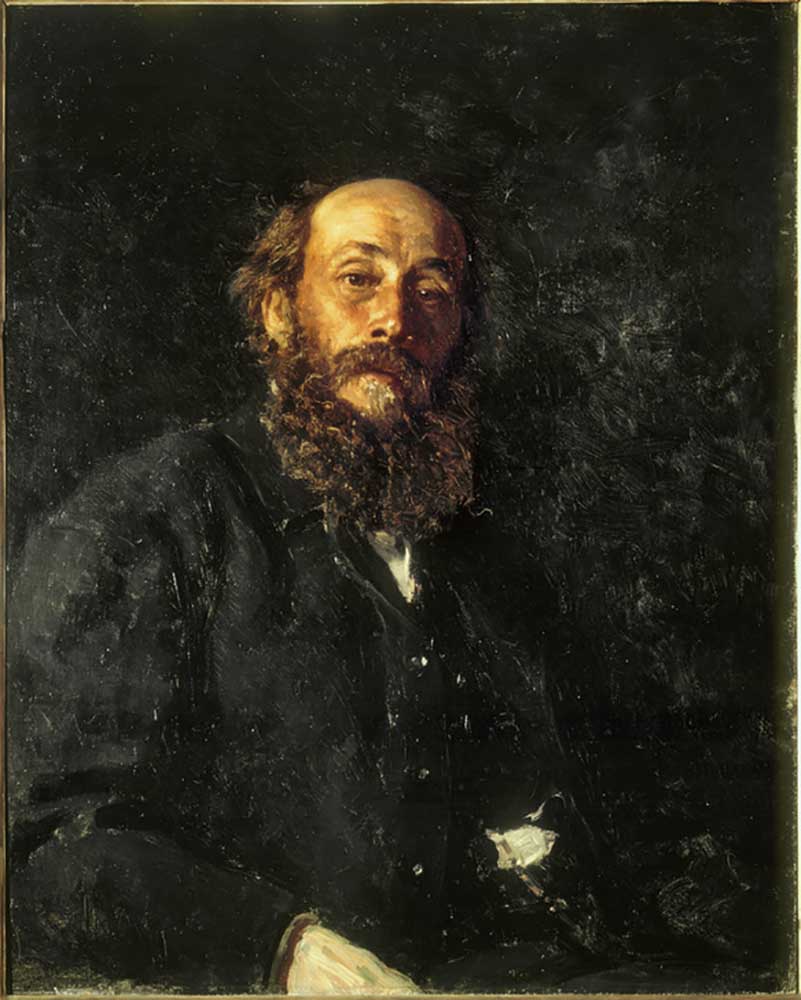 Bildnis des Malers Nikolai Gay von Ilja Jefimowitsch Repin