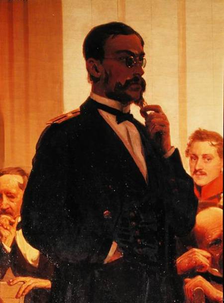 Nikolai Andreyevich Rimsky-Korsakov (1844-1908), from Slavonic Composers von Ilja Jefimowitsch Repin