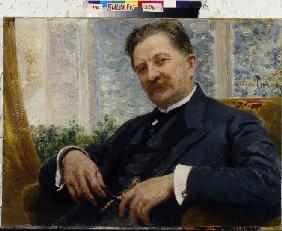 Porträt von J.M. Wengerow 1916
