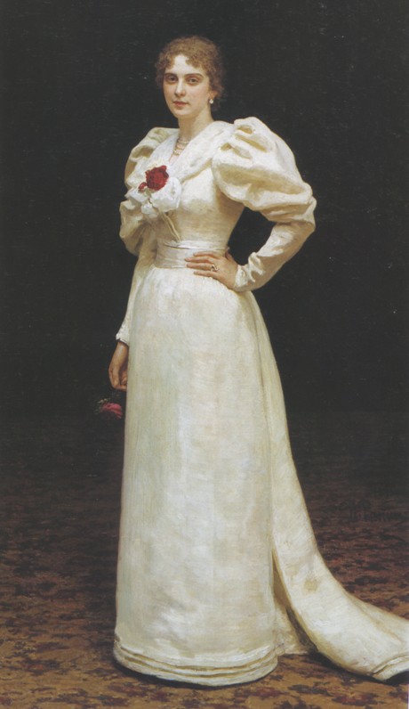 Porträt von Lyudmila Petrowna Steinheil von Ilja Jefimowitsch Repin