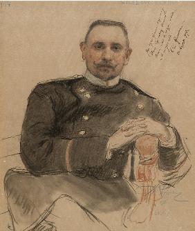 Porträt von Stepan Petrowitsch Kratschkowski (1866 1913) 1907