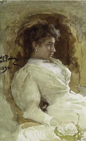 Bildnis Vera Repina 1896