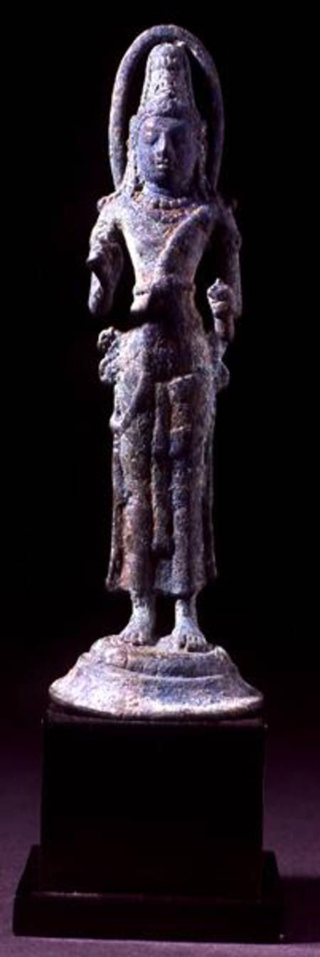 Avalokitesvara figure, Central Asian von Indian School