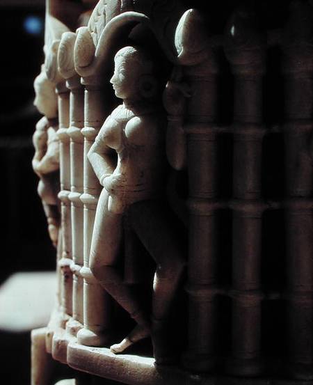 Detail of a pillar von Indian School