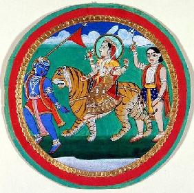 The Deva with Shiva and Bhairava