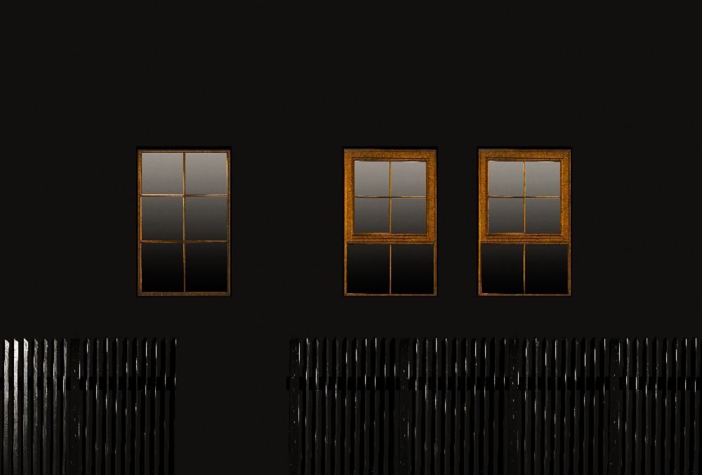Windows im Dunkeln von Inge Schuster