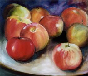 Komposition aus Äpfeln 2001