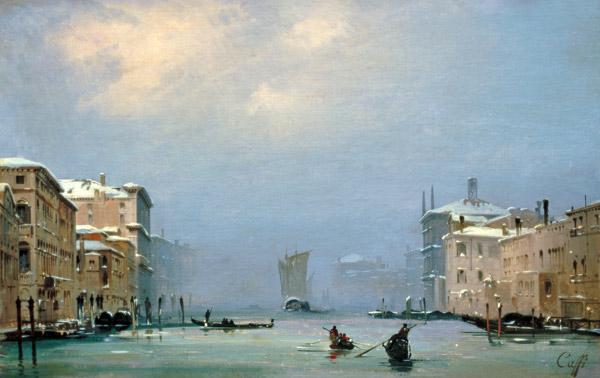 Venedig, Canal Grande / Gem.v.Ippolito Caffi 