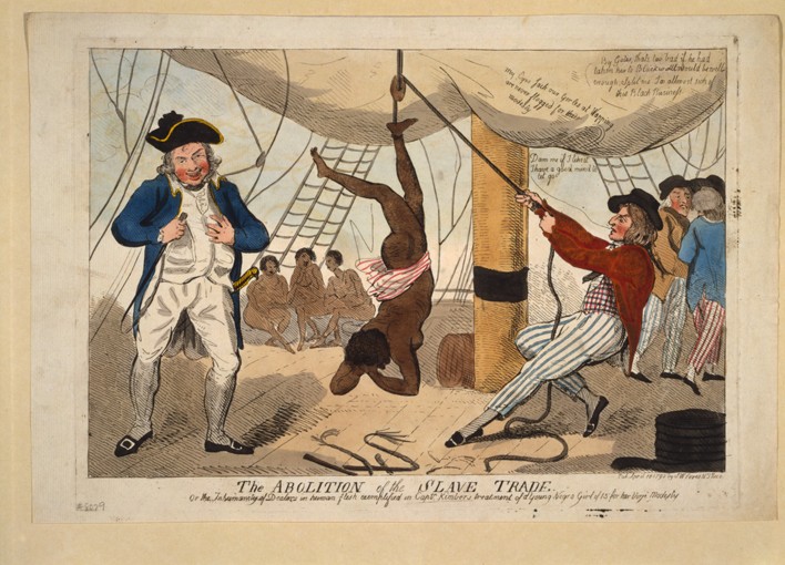 Die Abschaffung des Sklavenhandels... von Isaac Robert Cruikshank