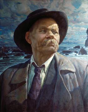 Portrait von A.M.Gorki. 1937 1937