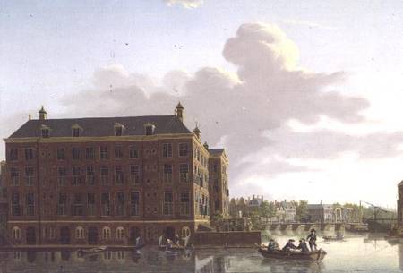 A View of Amsterdam von Isaak Ouwater