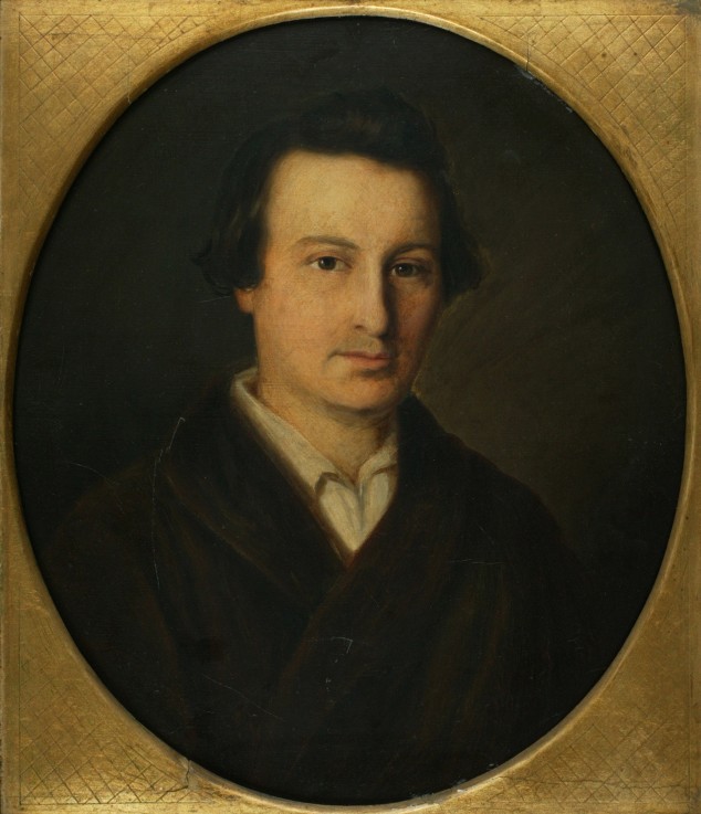 Porträt des Dichters Heinrich Heine (1797-1856) von Isidor Popper