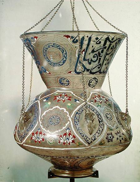 Lamp, from the Mosque of Sultan Hasan, Cairo von Islamic School