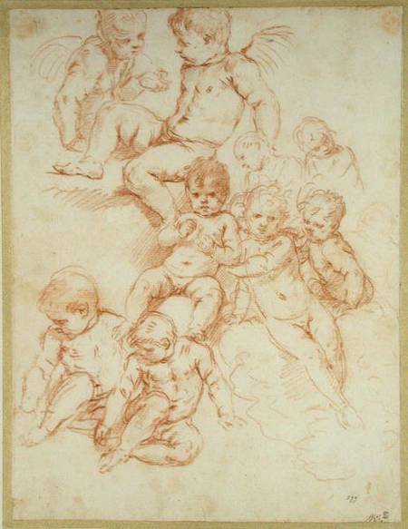 Cherubs von Scuola pittorica italiana