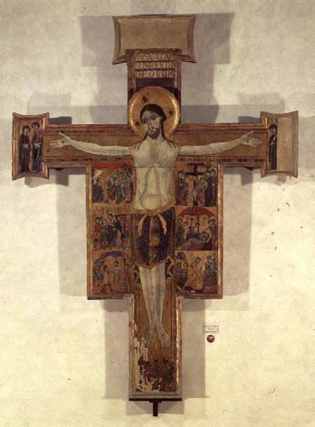 Crucifixion, Tuscan School von Scuola pittorica italiana