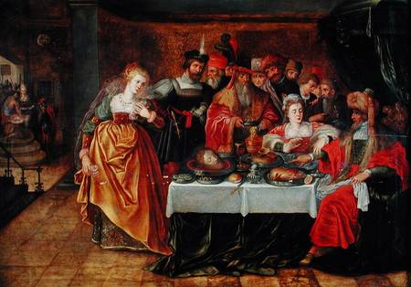 The Feast of Herod von Scuola pittorica italiana