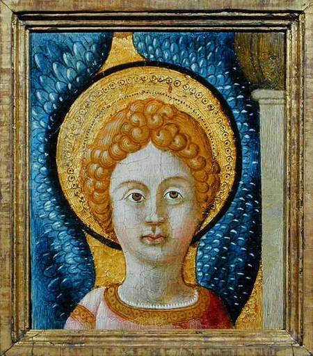 Head of an Angel von Scuola pittorica italiana