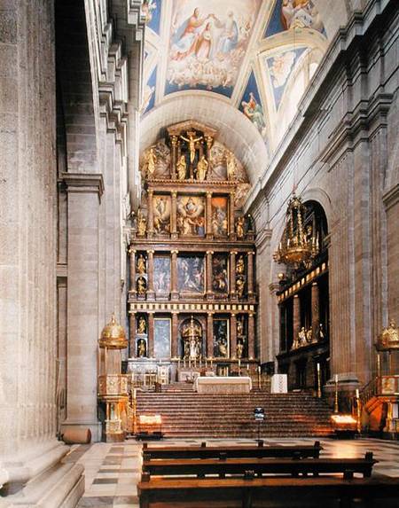 The High Altar in the Basilica (photo) von Scuola pittorica italiana
