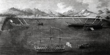 One of the Naval Exploits of the Famous Sailor, Mattio Ivanovich da Dobrota von Scuola pittorica italiana