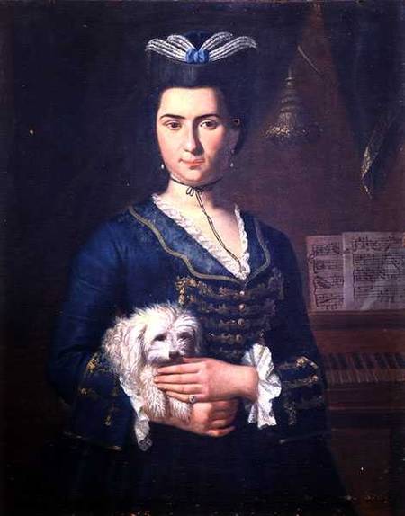 Portrait of Anna Paoli von Scuola pittorica italiana