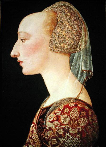 Portrait of a Lady in Red von Scuola pittorica italiana