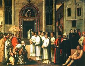 The Doge Ziani Meets Pope Alexander III (1105-81)