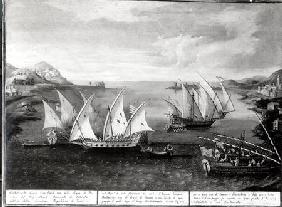 Incident off Patras between the Venetian Captain Ivanovich da Dabrota and the Turkish Pirate Barbaro 17 April 1