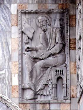 St. Matthew, relief from the north side of the basilica 12th-13th