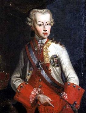 Portrait of Pietro Leopoldo di Lorena c.1750