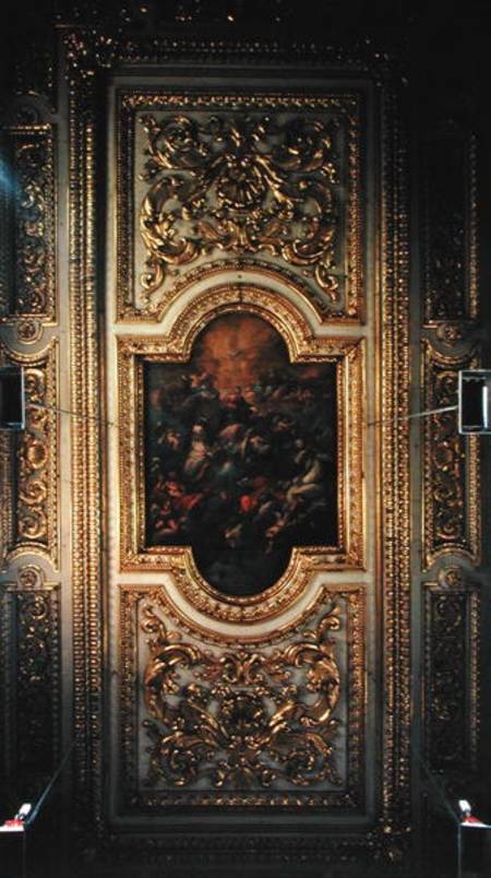 View of the church ceiling (photo) von Scuola pittorica italiana