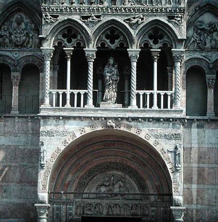 West facade von Scuola pittorica italiana