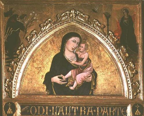 Madonna and Child (tempera on panel) von Italian School, (15th century)