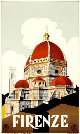 Florence Travel Poster c.1930