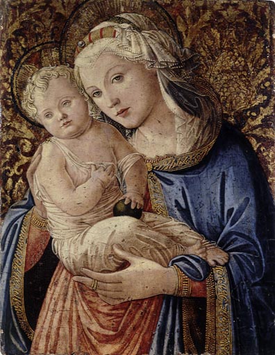 Maria mit Kind von Italienisch