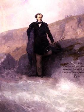 Pushkin (1799-1837) on the Shore of the Black Sea 1897